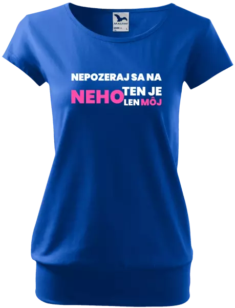Dámske tričko Nedívej se na něj - kopie