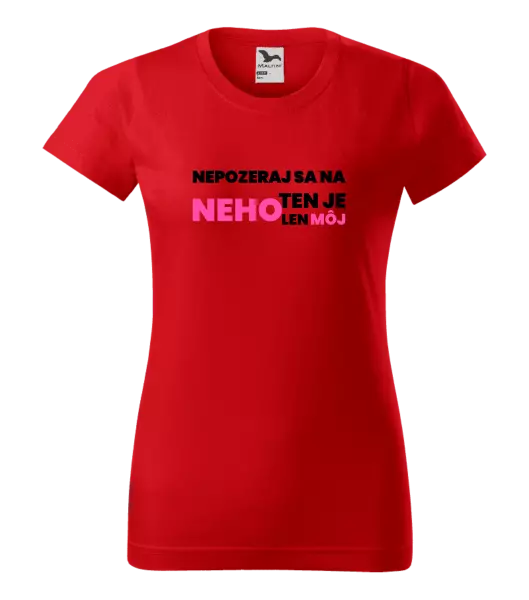 Dámske tričko Nedívej se na něj - kopie