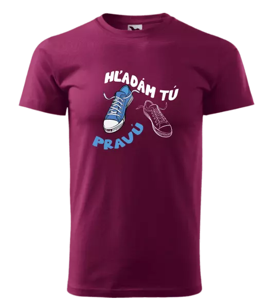 Pánske tričko Hľadám tú pravú