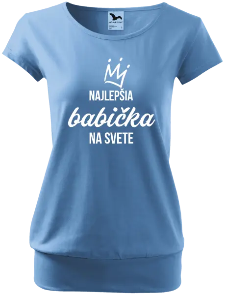 Dámske tričko Nejlepší babička na světě - korunka - kopie