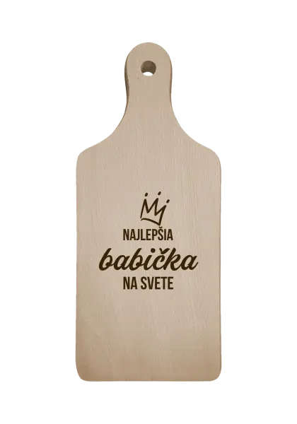 Doštička Nejlepší babička na světě - korunka - kopie