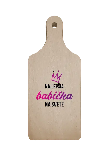 Doštička Nejlepší babička na světě - korunka - kopie