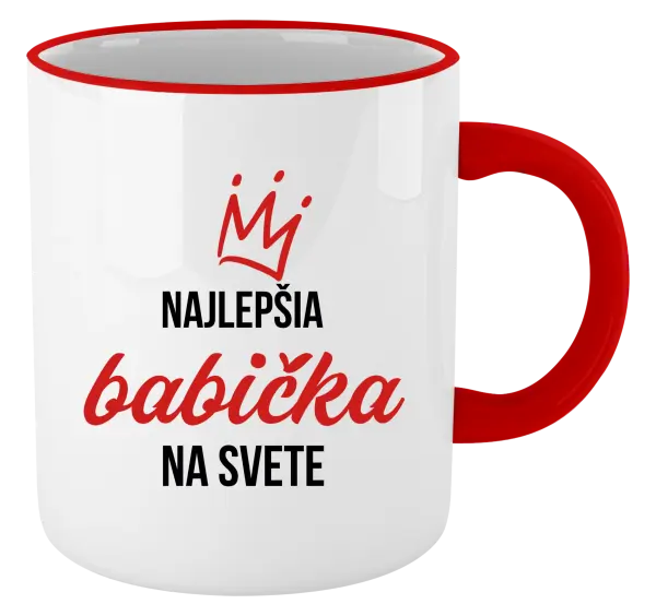 Hrnček Nejlepší babička na světě - korunka - kopie