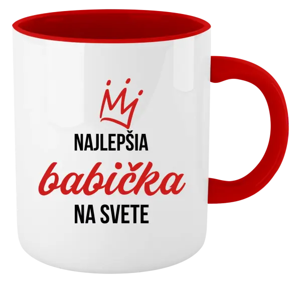 Hrnček  Nejlepší babička na světě - korunka - kopie