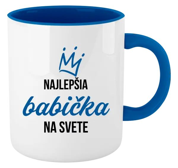 Hrnček  Nejlepší babička na světě - korunka - kopie