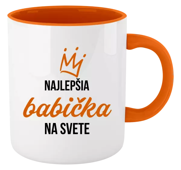 Hrnček  Nejlepší babička na světě - korunka - kopie