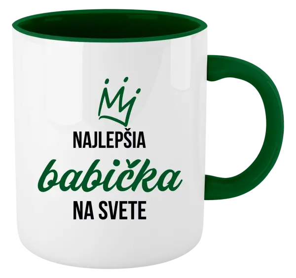 Hrnček  Nejlepší babička na světě - korunka - kopie