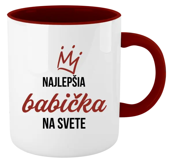 Hrnček  Nejlepší babička na světě - korunka - kopie