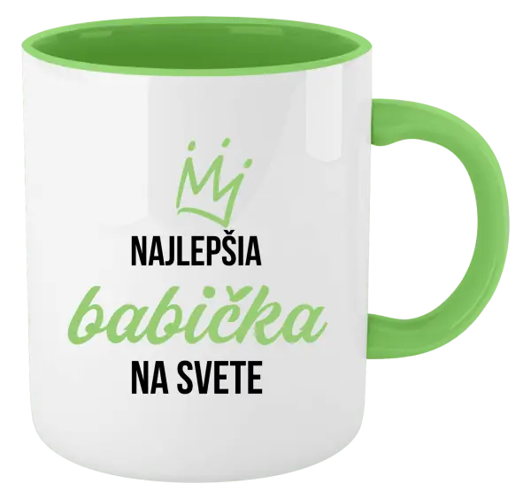 Hrnček  Nejlepší babička na světě - korunka - kopie