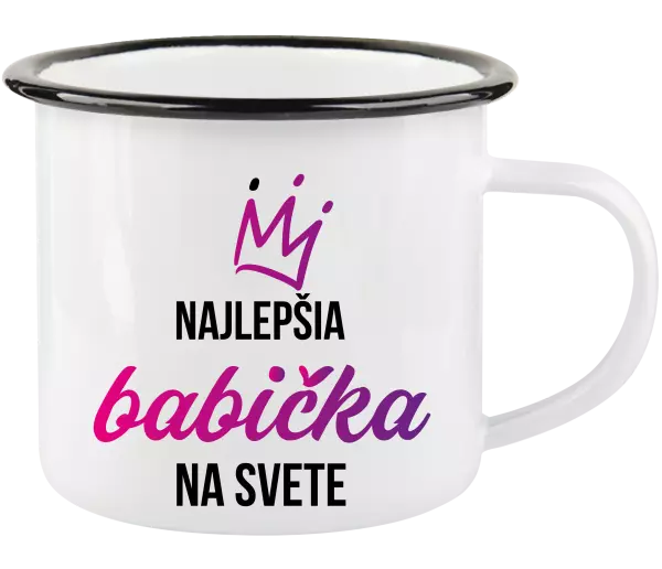 Plecháčik Nejlepší babička na světě - korunka - kopie