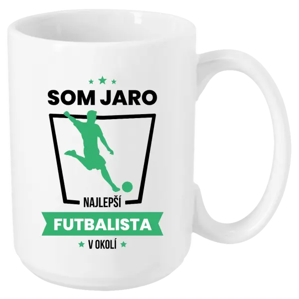 Hrnček Najlepší v okolí - futbalista