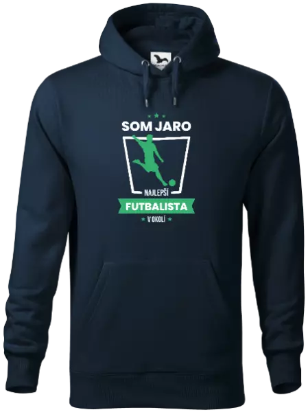 Pánska mikina Najlepší v okolí - futbalista