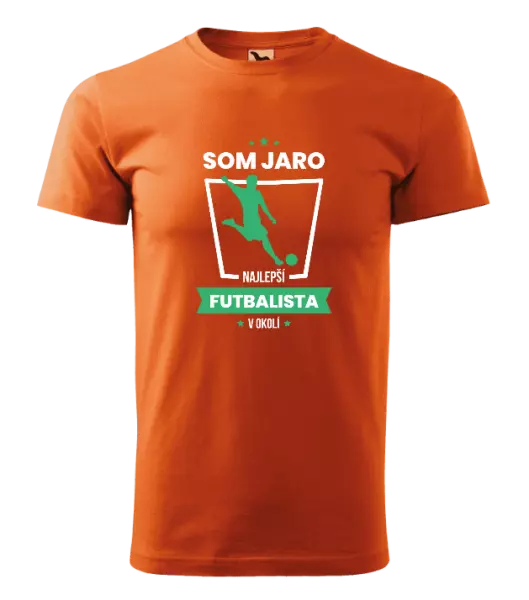 Pánske tričko Najlepší v okolí - futbalista
