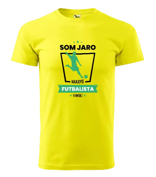 Pánske tričko Najlepší v okolí - futbalista