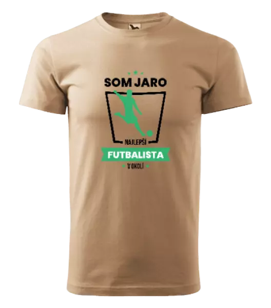 Pánske tričko Najlepší v okolí - futbalista
