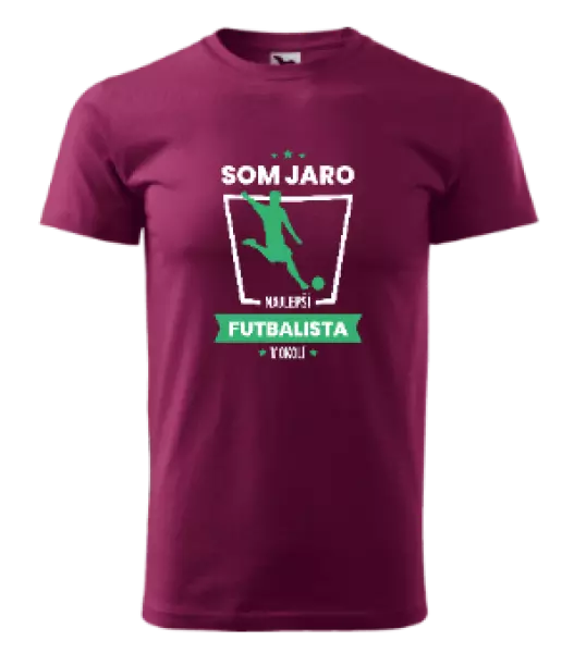 Pánske tričko Najlepší v okolí - futbalista