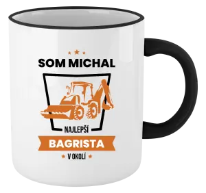 Hrnček Nejlepší v okolí - bagrista - kopie