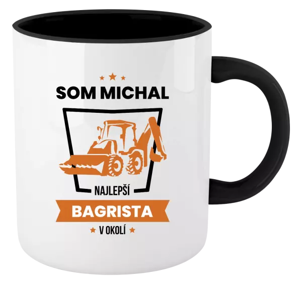 Hrnček  Najlepší v okolí - bagrista