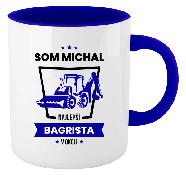 Hrnček  Najlepší v okolí - bagrista