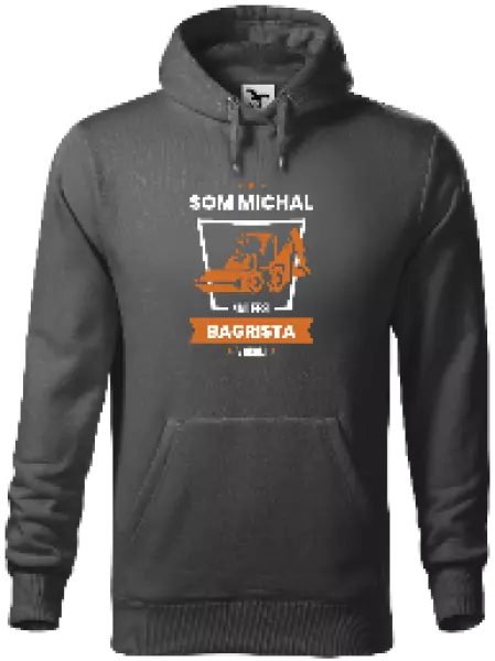 Pánska mikina Nejlepší v okolí - bagrista - kopie