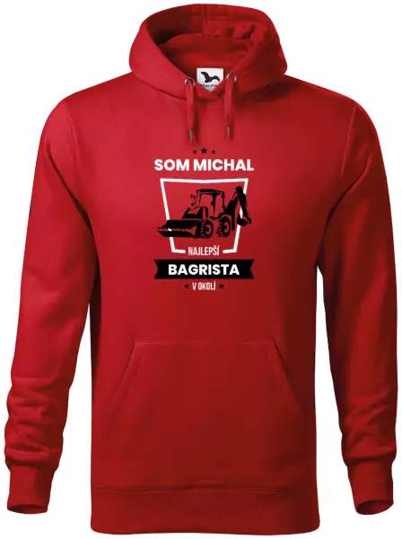 Pánska mikina Nejlepší v okolí - bagrista - kopie
