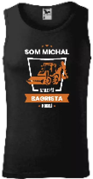 Pánske tielko Nejlepší v okolí - bagrista - kopie