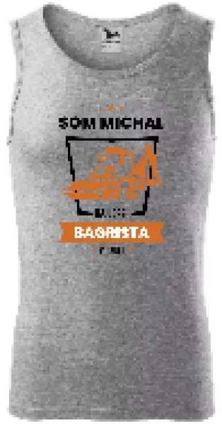 Pánske tielko Nejlepší v okolí - bagrista - kopie