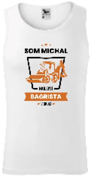 Pánske tielko Nejlepší v okolí - bagrista - kopie