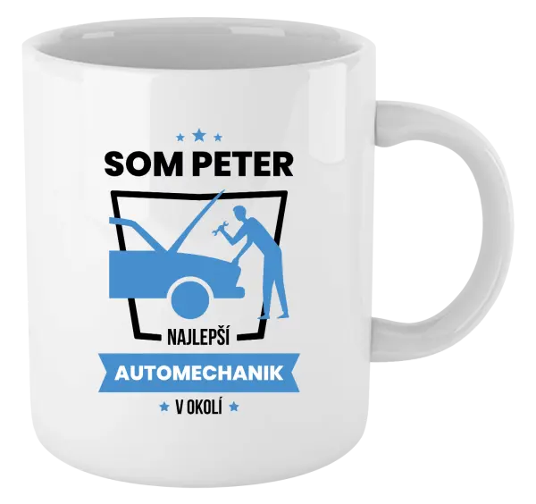 Hrnček Najlepší v okolí - automechanik