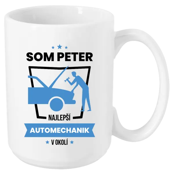 Hrnček Nejlepší v okolí - automechanik - kopie