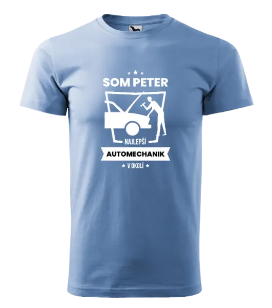 Pánske tričko Nejlepší v okolí - automechanik - kopie