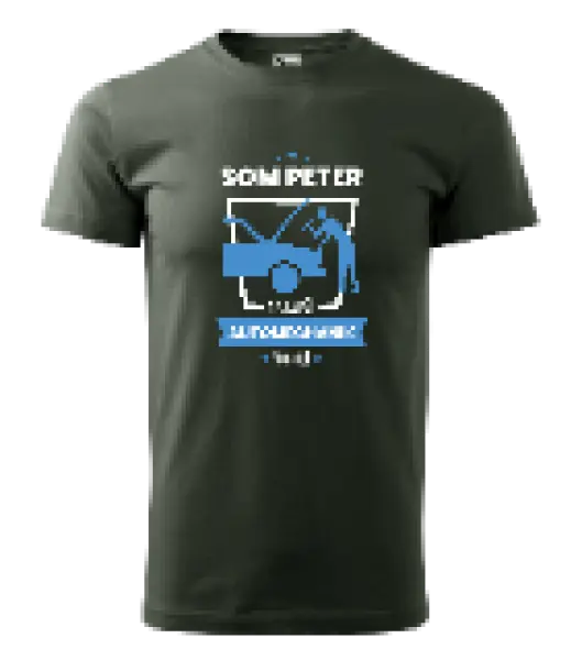 Pánske tričko Nejlepší v okolí - automechanik - kopie