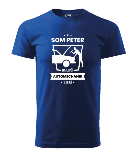 Pánske tričko Nejlepší v okolí - automechanik - kopie