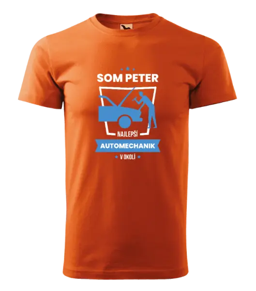 Pánske tričko Nejlepší v okolí - automechanik - kopie