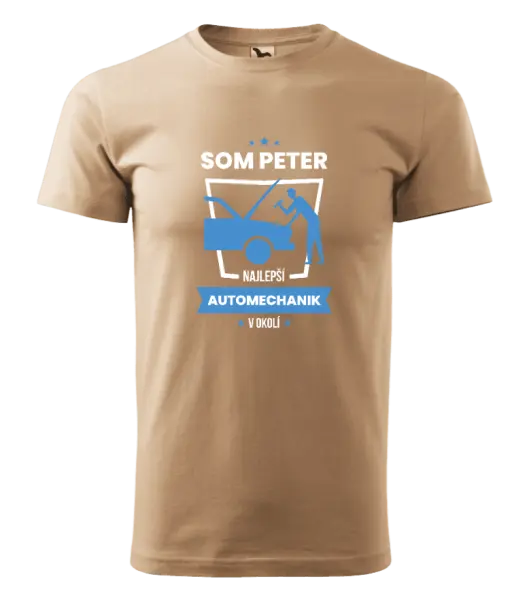 Pánske tričko Nejlepší v okolí - automechanik - kopie