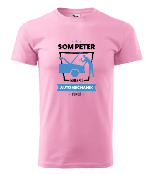 Pánske tričko Nejlepší v okolí - automechanik - kopie