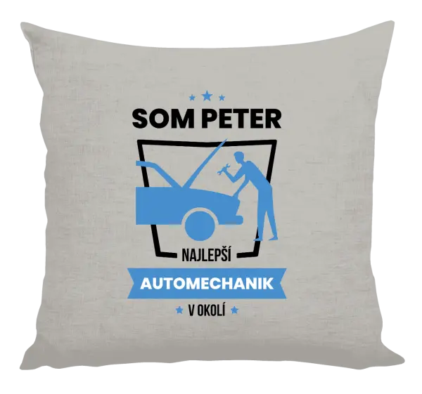 Vankúš Najlepší v okolí - automechanik