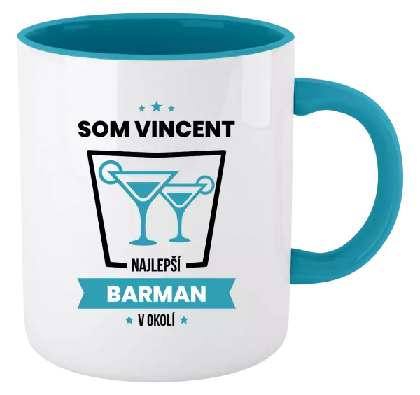 Hrnček  Najlepší v okolí - barman