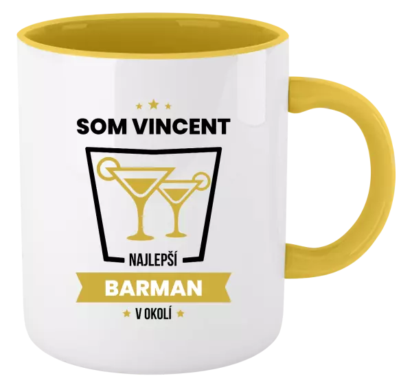 Hrnček  Najlepší v okolí - barman