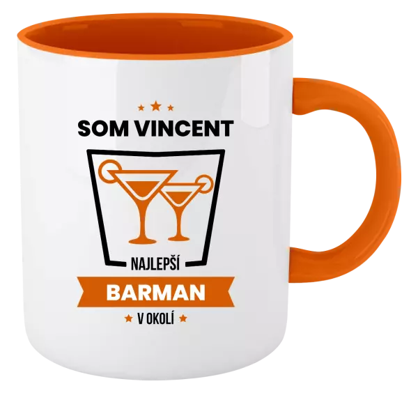 Hrnček  Najlepší v okolí - barman