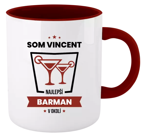 Hrnček  Najlepší v okolí - barman