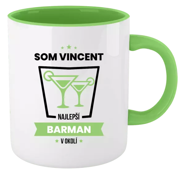 Hrnček  Najlepší v okolí - barman