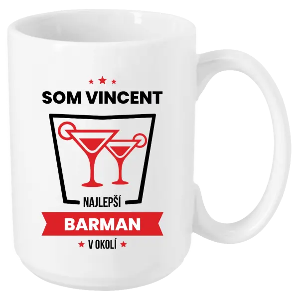 Hrnček Najlepší v okolí - barman