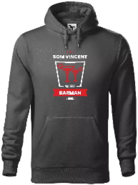Pánska mikina Najlepší v okolí - barman
