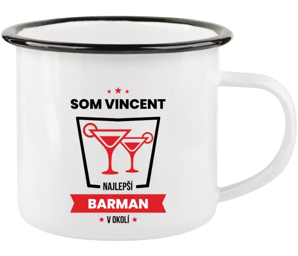 Plecháčik Najlepší v okolí - barman