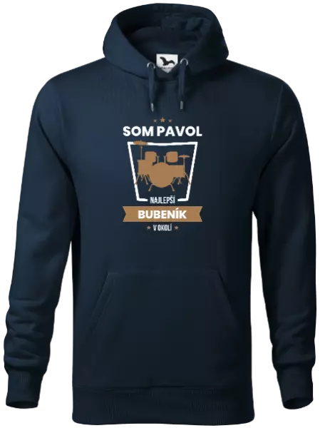 Pánska mikina Nejlepší v okolí - bubeník - kopie