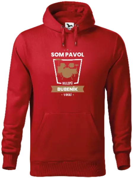 Pánska mikina Nejlepší v okolí - bubeník - kopie