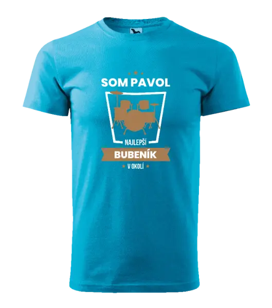 Pánske tričko Nejlepší v okolí - bubeník - kopie