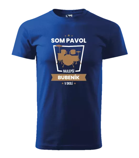 Pánske tričko Nejlepší v okolí - bubeník - kopie