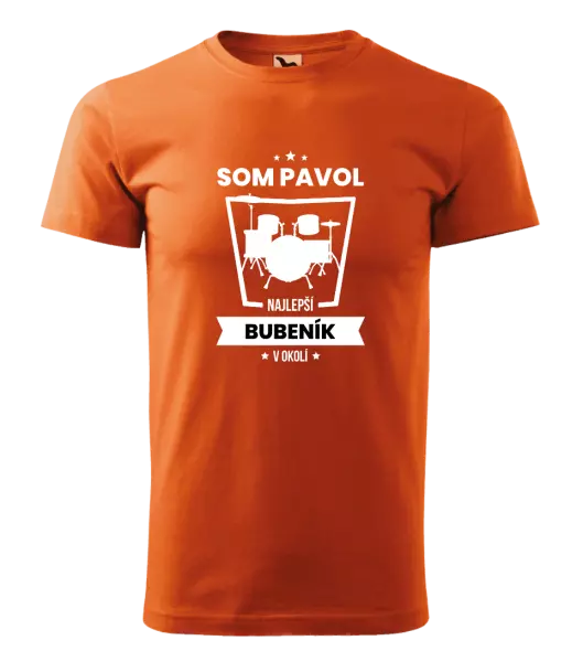 Pánske tričko Nejlepší v okolí - bubeník - kopie